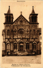 Cellenberg - Facade de l'Eglise abbatiale - Voderansicht der...