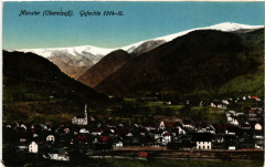 Munster GEFECHTe 1914-16 à Munster
