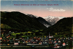 Metzeral mit Blick auf Hohneck -
																					68380 Metzeral
																			