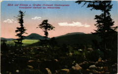 Blick auf Kleinen u. Grossen Hohnack Kampfgebiet -
													68 Haut Rhin
												