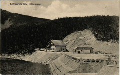 Schwarzer See - Staumauer