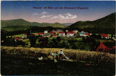 Carte postale ancienne Altweier mit Blick auf den Brezouard
                                