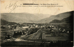 Les Usines Gros Romau et Cle - A droite Husscren et l'Eglise
