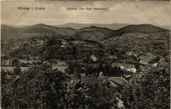 Aussicht vom Hotel Monchberg -
													68 Haut Rhin
												