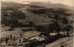 Hachimette - Vue vers la Gare et l'Eglise -
													68 Haut Rhin
												