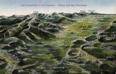 Carte postale ancienne Belfort und das Oberelsass - Das Schlachtfeld in den Vogesen
                                                                     à Altkirch
                                