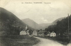 Haute Alsace - Wildenstein - Vue générale à Wildenstein