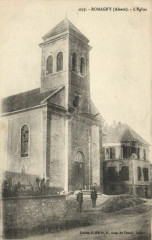 Romagny (Alsace) - L' Eglise à Romagny