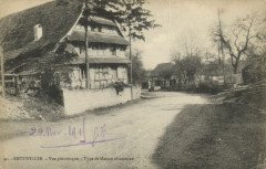 Retzwiller - vue pittoresque - Type de Maison alsacienne -
																					68210 Retzwiller
																			
