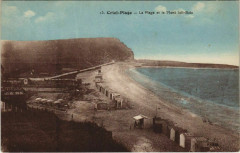 Criel-Plage La Plage et le Mont joli-Bois