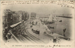 Le Treport Quai Francois Ier et le Chenal