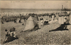 Le Treport Ve générale de la Plage