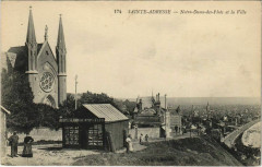 Sainte-Adresse - Notre Dame des Flots et la Ville à Sainte-Adresse