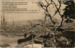 Rouen-Panorama pris St.Catherine à Rouen