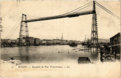Rouen Ensemble du Pont Transbordeur à Rouen