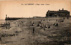 Le Treport Plage-Jetée-Casino