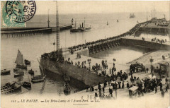 Le Havre Les Brise Lames et l'Avant Port au Havre