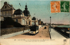 Le Havre Le Nouveau Casino et le Boulevard Albert Ier au Havre