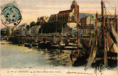 Le Treport Le Port a marée basse