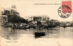 Le Treport Le Port a marée basse -
													76 Seine Maritime
												
