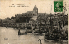 Le Treport Le Port et quai Francois Ier