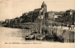 Le Treport L'Avant Port et l'Eglise