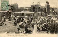 Dieppe Le Casino et les Cabines à Dieppe