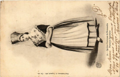 Anciens Costumes de Normandie Paysanne Cauchoise -
													76 Seine Maritime
												