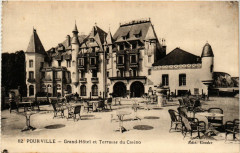 Pourville-Grand Hotel et Terrasse du Casino -
													76 Seine Maritime
												