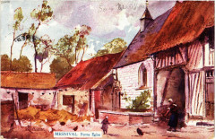 MESNILval-Ferme Eglise