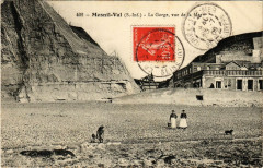 Mesnil-Val La Gorge-vue de la Mer
