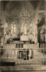 La Mailleraye-Interieur de l'Eglise. Le Choeur à Eu