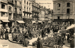 Dieppe-Le Marché aux Fleurs à Dieppe