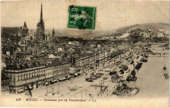 Rouen-Panorama pris du Transbordeur à Rouen