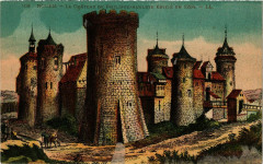 Rouen-Le Chateau de Philippe-Auguste Edifie en 1204 à Rouen