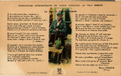 Monologes Humoristiques en Patois Normand par Henri Ermice -
													76 Seine Maritime
												