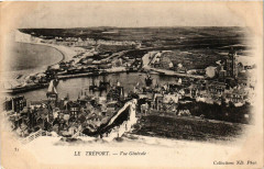 Le Treport-Vue générale au Tréport