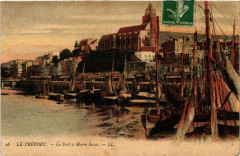 Le Treport-Le Port a Marée Basse au Tréport