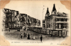 Le Treport-Le Casino vue prise de l'Esplanade au Tréport