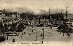 Le Havre-La Place Gambetta et le Bassin du Commerce -
																					76620 Le Havre
																			