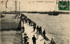 Le Havre-Entrée des Jetées au Havre
