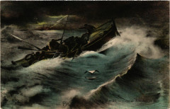 Le Havre-Canot de sauvetage en peril au Havre