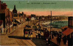 Le Havre-Boulevard Albert Ier au Havre
