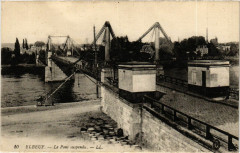 Elbeuf-Le Pont suspendu à Elbeuf