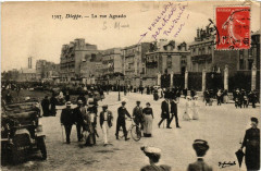 Dieppe-La rue Aguado à Dieppe