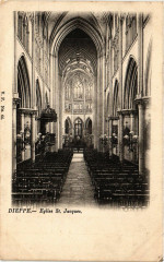 Dieppe-Eglise Saint-Jacques à Dieppe
