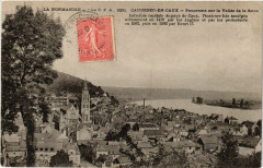 Caudebec en Caux-Panorama sur la Vallée de la Seine