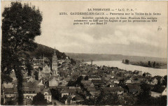 Caudebec en Caux-Panorama sur la Vallée de la Seine -
													76 Seine Maritime
												