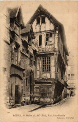 Rouen-Maison Rue Saint-Romain à Rouen