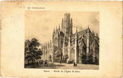Rouen-Abside de l'Eglise Saint-Ouen à Rouen